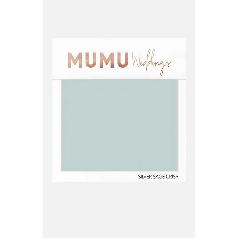 NWT Show Me Your Mumu Verona Cowl Midi Dress Silver Sage Crisp Large Retail $168 - Picture 6 of 6